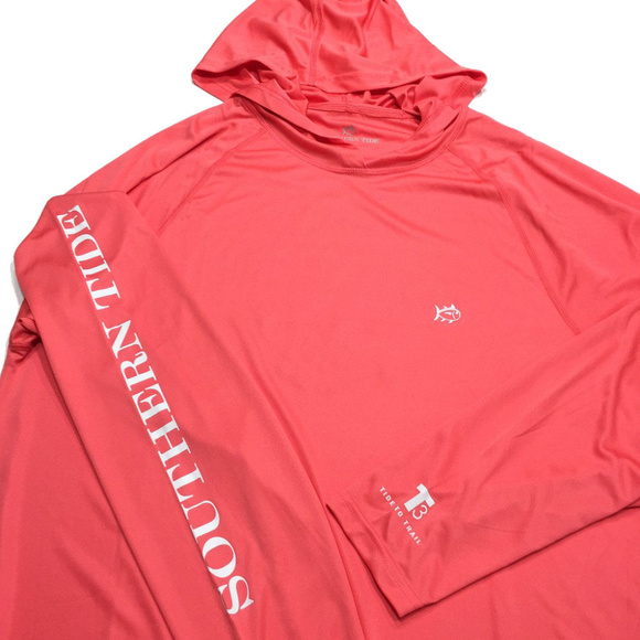 Southern Tide to Trial T3 Hooded Shirt - Picture 2 of 5